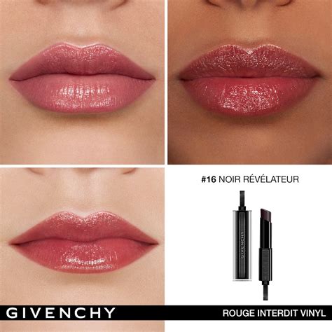 Givenchy Rouge Interdit Vinyl Review & Swatches 